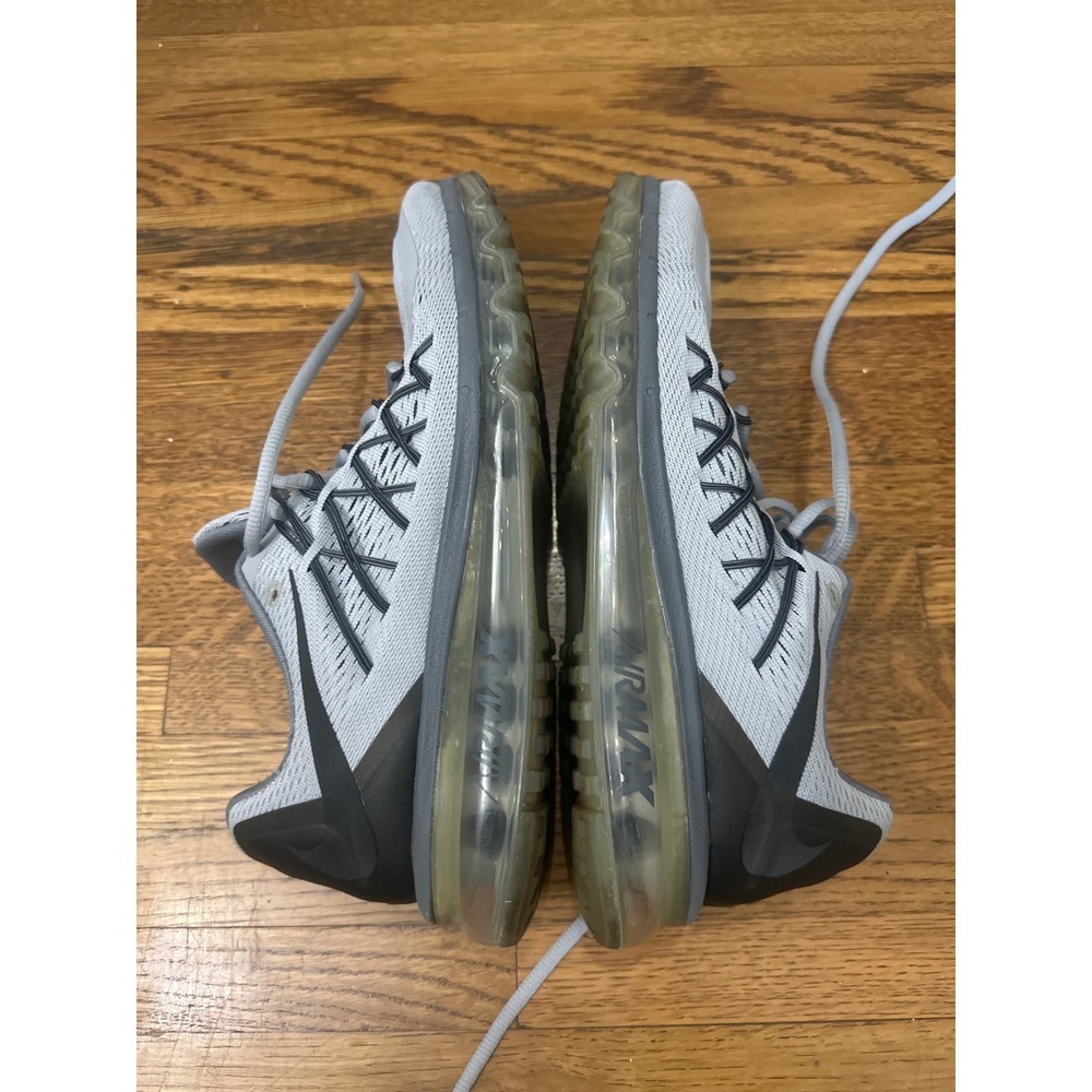 Nike Air Max 2015 Men's Running Shoes Wolf Grey Black Size 9.5 - Picture 4 of 8